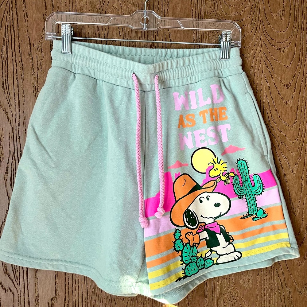Western Snoopy Shorts